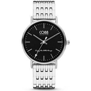 CO88 Collection 8CW-10072 - Horloge - Metalen band - zilverkleurig - Ã˜ 36 mm