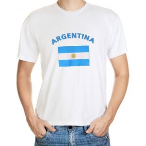 Argentina t-shirt met vlag L
