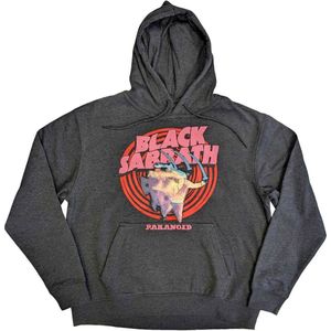 Black Sabbath - Paranoid Hoodie/trui - S - Grijs