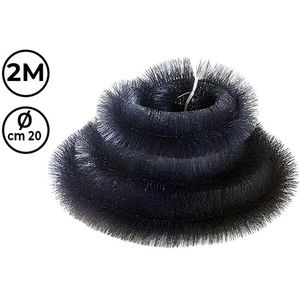 JONSKA Dakgoot Egel - 2 meter - ø20 cm - Dakgootborstel / Gootborstel / Gootdrain / Dakgootbescherming