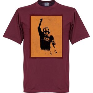 Totti Silhouette T-Shirt - Rood - M