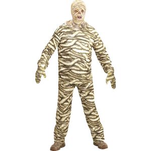 Widmann - Mummie Kostuum - Afschuwelijke Mummy - Man - Wit / Beige - Large - Halloween - Verkleedkleding