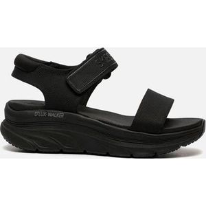 Skechers D'Lux Walker New Block sandalen zwart - Maat 38