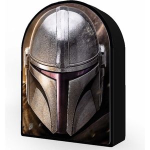 Star Wars: The Mandalorian - Mando Puzzel met vormige blikken doos 300 stk 46x31 cm - met 3D lenticulair effect