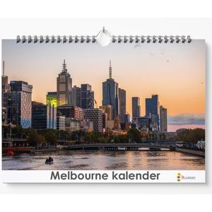 Melbourne kalender 35 x 24 cm | Verjaardagskalender Melbourne | Verjaardagskalender Volwassenen