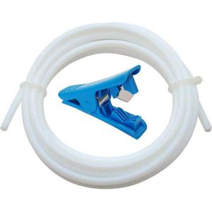Teflon slang voor 3D-printer mondstuk 8 meter PTFE 175 mm filament ID 2 mm OD 4 mm TL-Feeder Hotend voor Reprap Rostock Bowden Extruder + leiding buissnijder