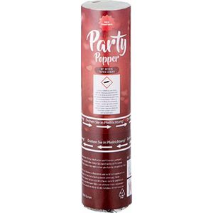 Verhaak Partypopper Harten Karton/papier Wit