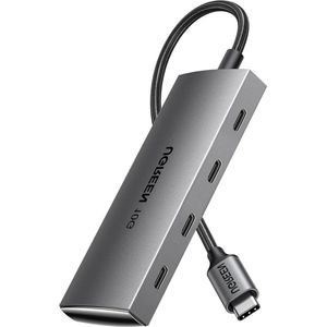 10Gbps 4-poorts USB 3.2 adapter - High Speed USB-C Hub voor MacBook Pro iMac - iPad Pro Chromebook Galaxy S23