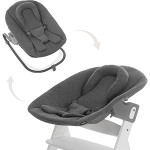 Hauck Alpha Bouncer Premium - Wipstoel - Jersey Charcoal