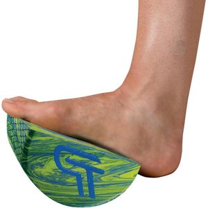 Stretcher/Half Ronde Foam Roller voor Kalfmassage