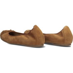 Unisa Acor Ballerina's Dames - Cognac - Maat 37