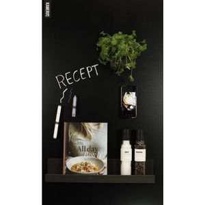 Magneetborden zwart beschrijfbaar krijtbord 60x100 wanddecoratie - Atelier Kamer26 (wandbord magneetbord groot)
