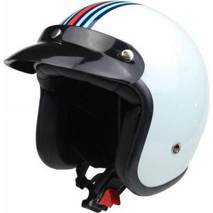 Redbike RB-768 retro jethelm m-racing | maat M