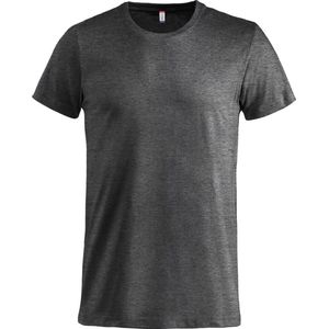 Basic-T bodyfit T-shirt 145 gr/m2 antraciet mel. xxl