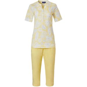 Gele dames pyjama Pastunette korte mouwen - Geel - Maat - 38