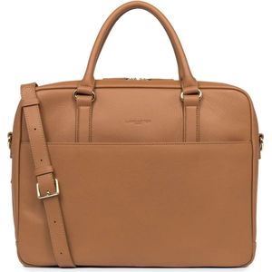 Lancaster Paris Aktetas Mademoiselle Business - Camel - Leer