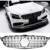 Sport Grille geschikt voor Mercedes W205 pre-facelift Panamericana GT zwart / chroom