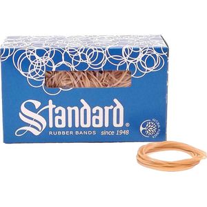 Elastiek standard 22 100x1.5mm 500gr 1330st bruin | Doos a 500 gram | 10 stuks