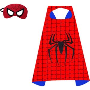 Superhelden cape Spiderman - Verkleedkleding jongens - Helden Capes
