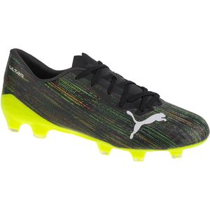 PUMA ULTRA 2.2 GRAS/KUNSTGRAS VOETBALSCHOENEN (MG) Zwart Wit Geel