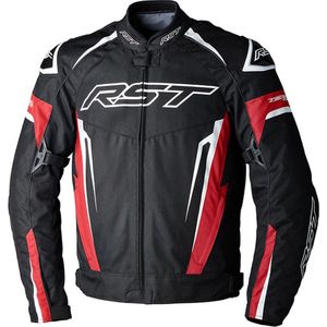 RST Tractech Evo 5 Red Black White Textile Jacket 52 - Maat - Jas