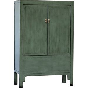 Colours of the Orient Chinese Ming Kast Lichtgroen – Soft Jade – Oosterse Kast – Aziatische Kast– Chinese Kast – Handgemaakt in China