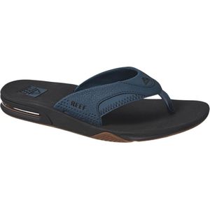 Reef Fanning Orion/Black Heren Slippers - Zwart/Donkerblauw - Maat 46