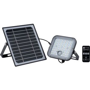 Ledvion Moderne Solar Wandlamp met Bewegingssensor, 10W & 1500 Lumen, 4000K, IP65 Waterdicht, Bewegingsdetectie & Schemerschakelaar, Energiezuinig & Weerbestendig