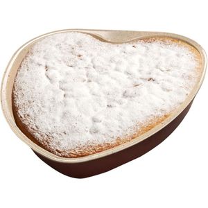 Bakvorm Keramiek Hart TERRESTRIAL 33 cm - Springvorm - Vorm voor Bakken - Taartvorm - Bakplaat