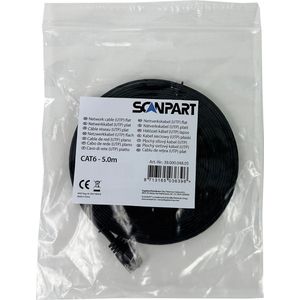 Scanpart Netwerkkabel (Utp) Plat 6 5.0M
