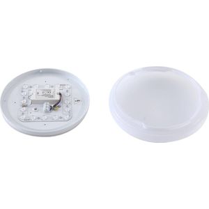 Lindby - LED plafondlamp - 1licht - PMMA, metaal - H: 5.5 cm - wit - Inclusief lichtbron