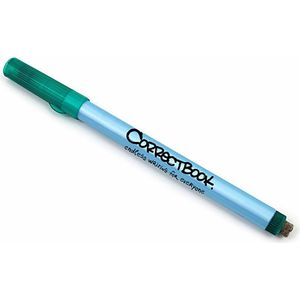 Correctbook pen groen 0.6mm | whiteboard notitieblok/schrift