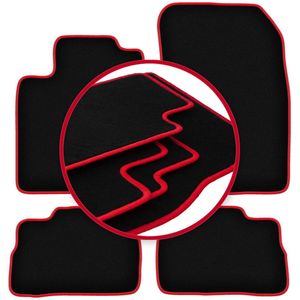 CARLUX-RED automatten voor: Suzuki Kizashi sedan (2009-2014)