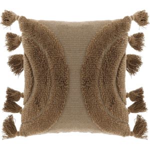 Unique Living Sierkussen Brody - 45x45cm - Coconut