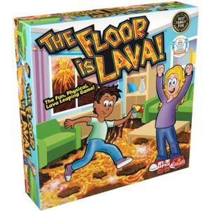 Goliath The Floor is Lava, Familiespel voor Kinderen vanaf 5 Jaar, Gezelschapsspel voor 2 tot 6 Spelers