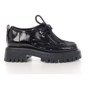 maury dames veterschoenen fenna naplak noir