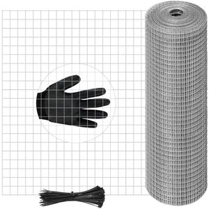 Allecto Plus - Fijnmazig draadgaas voor omheiningen en tuin - 15 x 4 meter lang