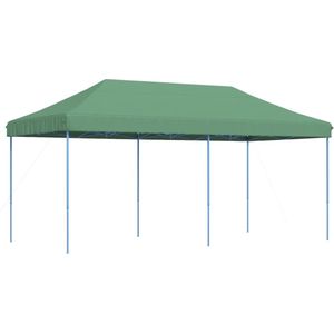 vidaXL - Partytent - inklapbaar - pop-up - 580x292x315 - cm - bruin