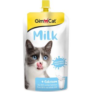 Gimcat Kattenmelk Pouch Hersluitbaar 200 ML