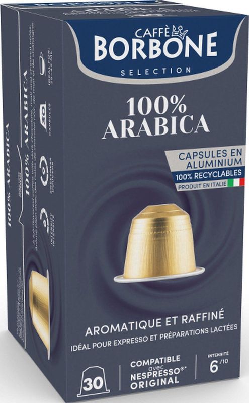 Caffè Borbone - Nespresso - 100% Arabica - 30 cups