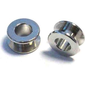 Metal Spacers - Zilver - 10x5mm - 10Stuks
