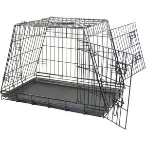 MaxxPet Hondenbench - Bench - Bench voor honden - Hondenbench Opvouwbaar - 78 x 47 x 55 - Zwart