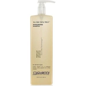 Giovanni Cosmetics - Tea Tree Triple Treat Invigorating Shampoo - 1000 ml