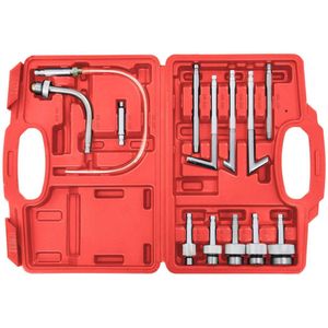 vidaXL Versnellingsbakolievulsysteem 7,5L - Inclusief adapters ATF Vulsysteem - Transmissievloeistof Pomp - Olieverdeler - Autogereedschap - Garage Tools