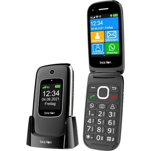 Beafon SL880S BNL Simlock vrije Senioren mobiele telefoon met touch display - Eenvoudig Nederlands menu - 4G - WhatsApp - Touchscreen 2,8”- 7,11 cm - SOS Knop - 2 displays