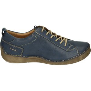 Josef Seibel FERGEY 56 - Dames veterschoenen - Kleur: Blauw - Maat: 41