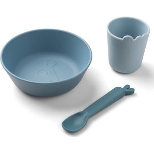 Done By Deer Kiddish First Meal Set Blue