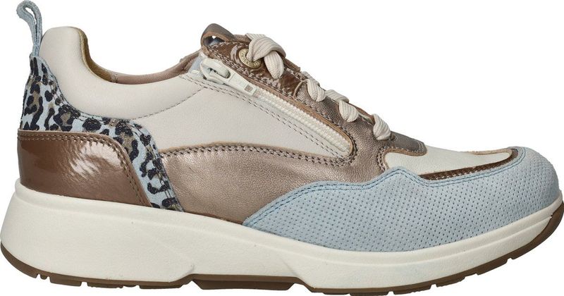 Dames Veterschoenen Xsensible Grenoble Light Blue Combi Lichtblauw - Maat 40