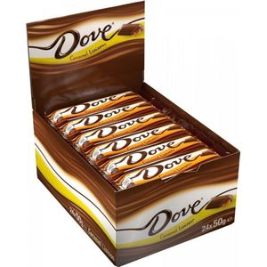 Dove Liaison - Melk Chocolade Caramel Repen - Singles - 24 x 50g