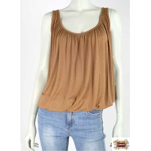 Ballon Top - Camel - One Size (Maat 38 t/m 42)